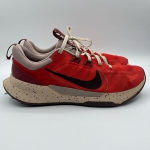 Nike Rare Mens SZ 10 Juniper Trail 2 Low Picante Red Earth Sneaker DM0822-601